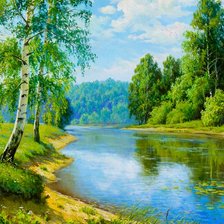 Схема вышивки «Природа»