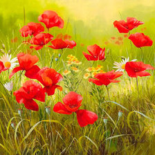 Схема вышивки «Цветы»