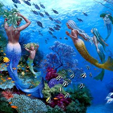 Схема вышивки «ДЖЕЙМС КРИСТЕНСЕН. СЁСТРЫ МОРЯ»