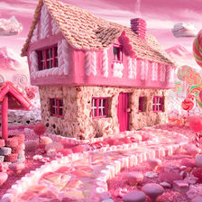 Схема вышивки «КАРЛ УОРНЕР. СЛАДКИЙ ДОМ»