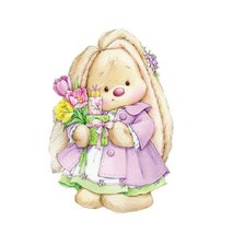 Схема вышивки «Зайка ми»