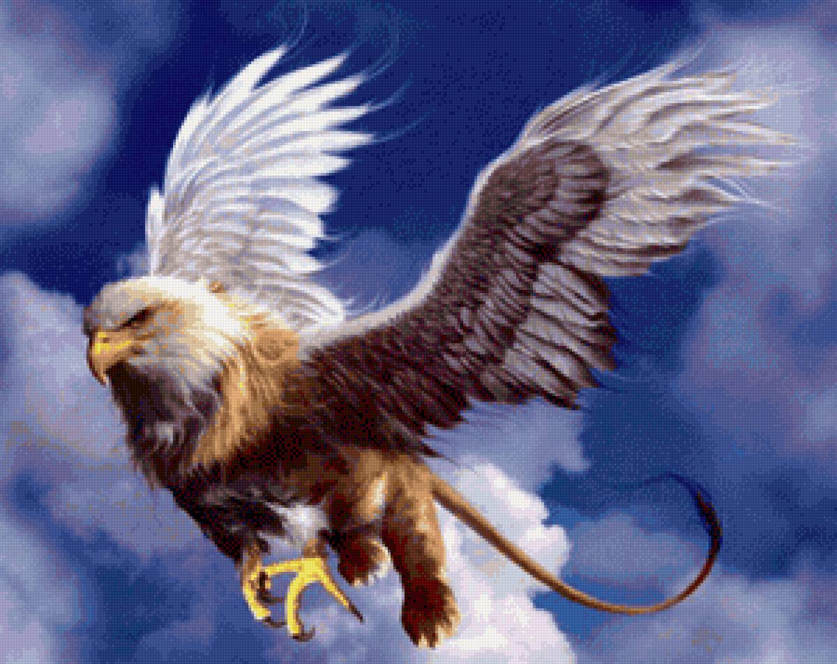 Грифон - сказочные существа - предпросмотр