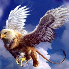 Схема вышивки «Грифон»