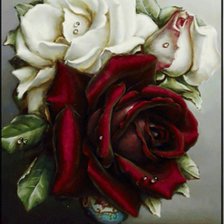 Схема вышивки «Розы»