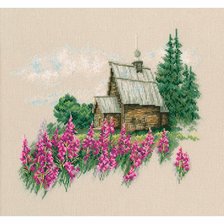 Схема вышивки «Церковь»