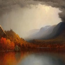 Схема вышивки «Пейзаж»