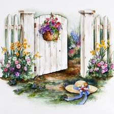 Схема вышивки «El sombrero»