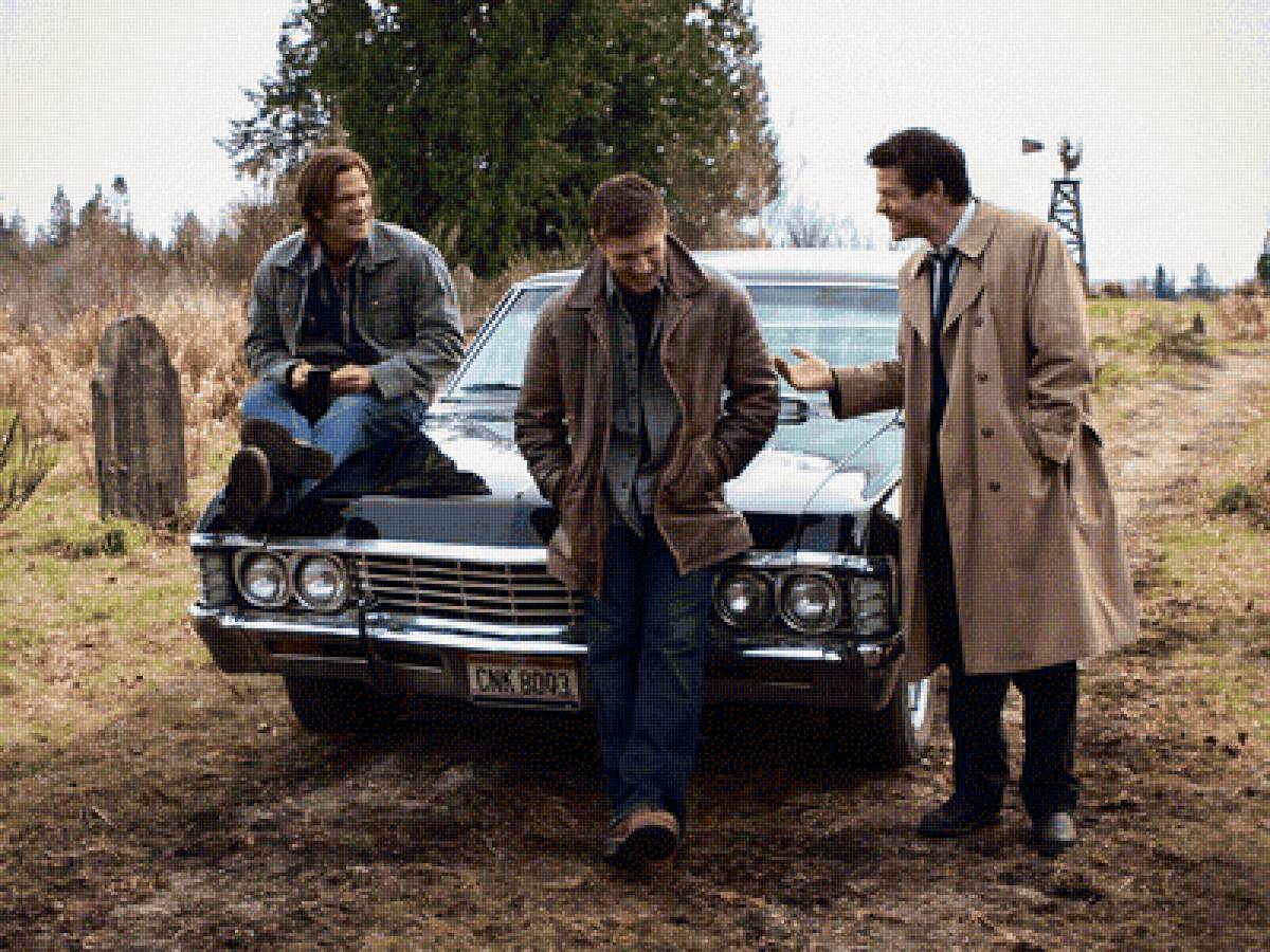 Винчестеры - сверхъестественное винчестеры кас сэм дин - предпросмотр