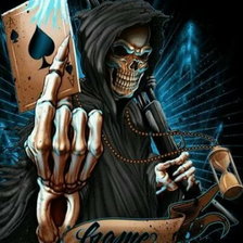 Схема вышивки «игрок»