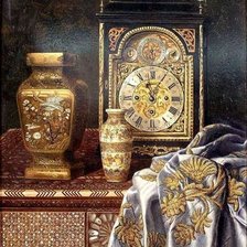 Схема вышивки «Max Schodl. Часы»