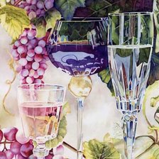 Схема вышивки «3 copas»