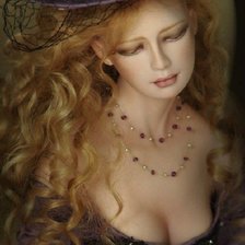 Схема вышивки «Дева»