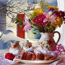 Схема вышивки «te de la tarde»