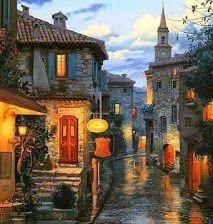 Схема вышивки «После дождя»