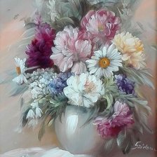 Схема вышивки «Букет»