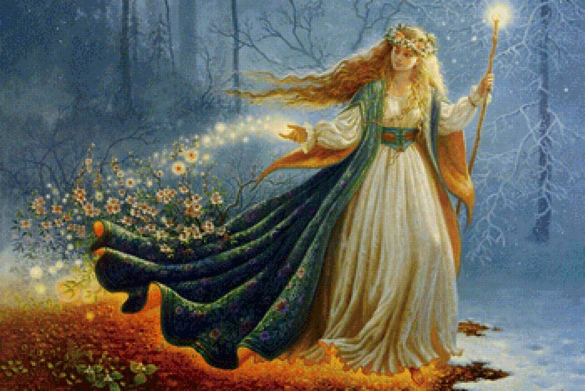 Дева - люди, фэнтози - предпросмотр