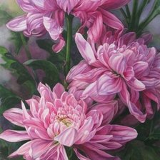 Схема вышивки «Цветы»