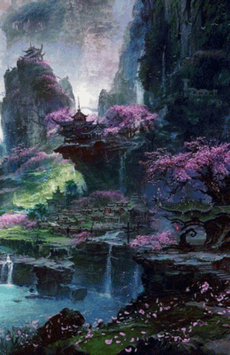 Весна в горах - весна, восток, горы - предпросмотр