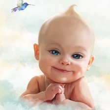 Схема вышивки «Деточка»