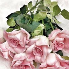 Схема вышивки «цветы»