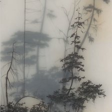 Схема вышивки «пейзаж»