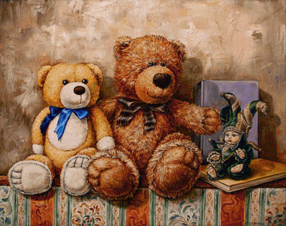 bears family 1 - peluche, infantil, osito - предпросмотр