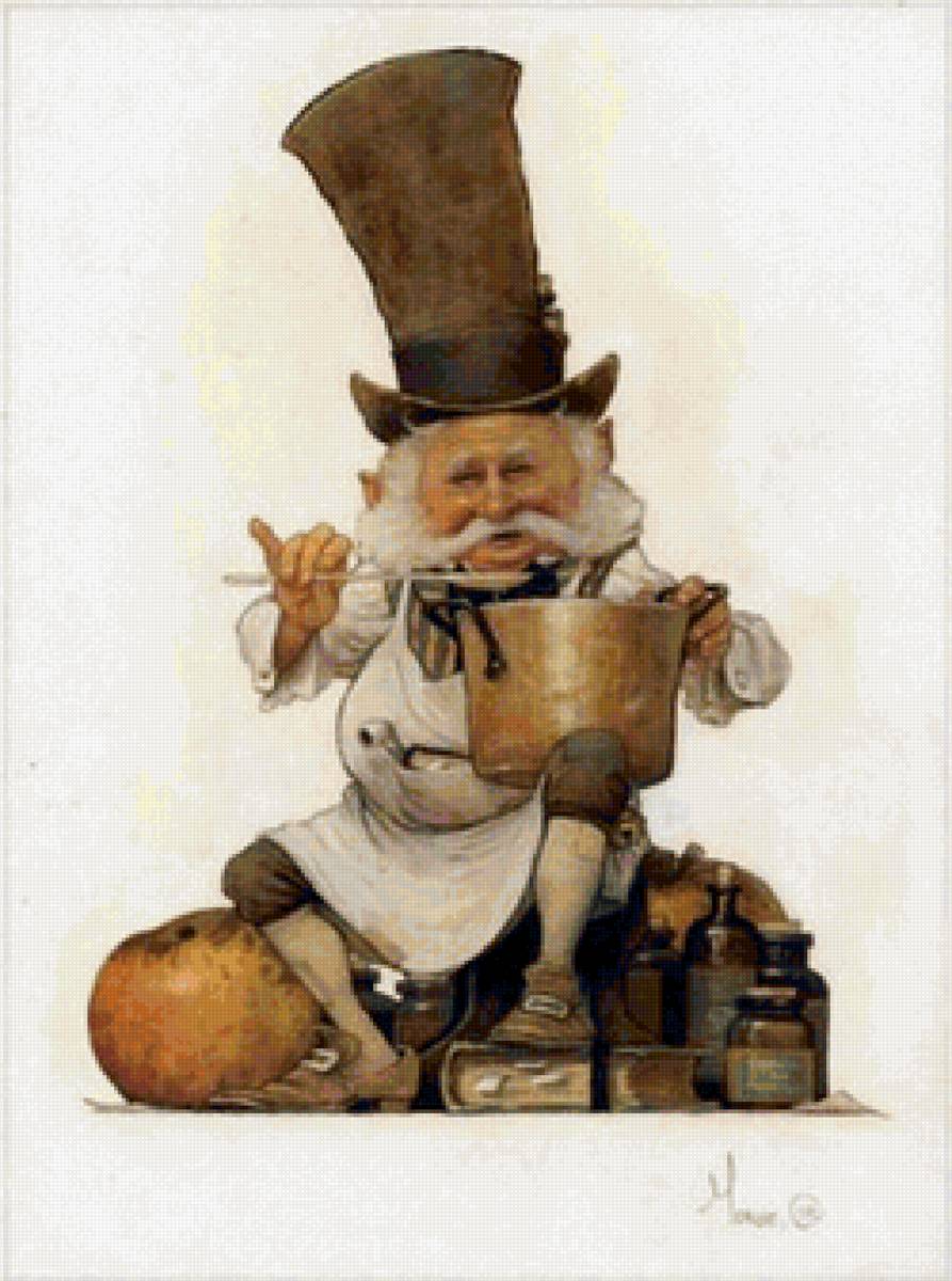 доктор-гном - гномы, худ. монж, фентези - предпросмотр