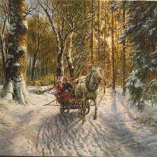 Схема вышивки «прогулка худ.якущенко»