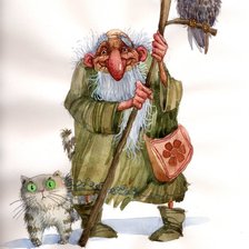 Схема вышивки «странник»