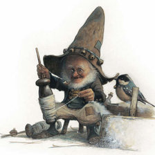 Схема вышивки «ткач»