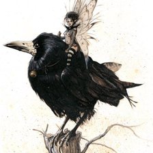 Схема вышивки «фея2»