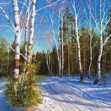 Схема вышивки «Весна»