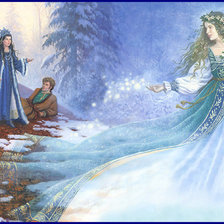 Схема вышивки «Весна идет»