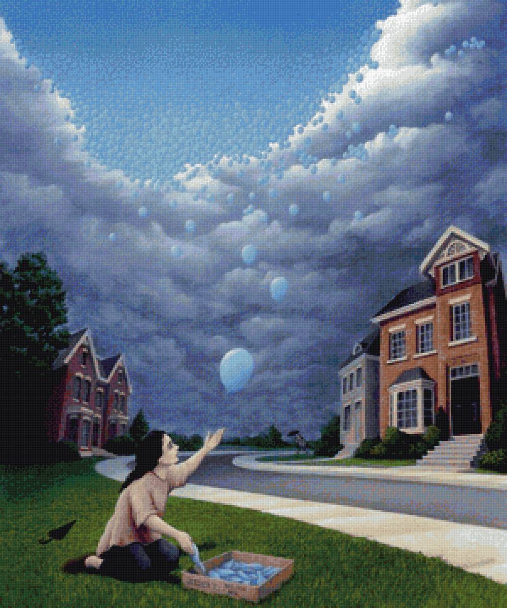 воздушный шарик - фэнтези, пнк - предпросмотр