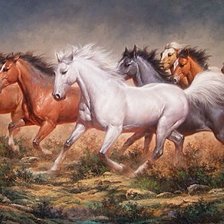 Running Horses