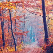 Схема вышивки «Осень»