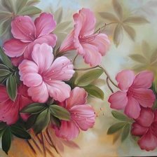 Схема вышивки «Цветы»