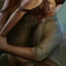 Схема вышивки «Агата и Александр»