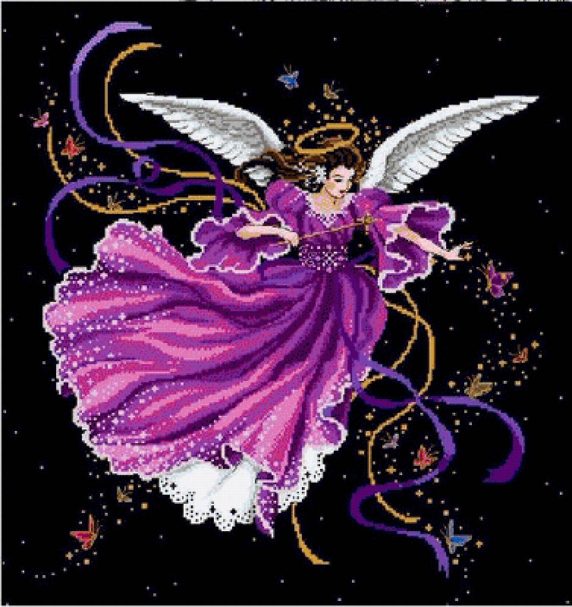 Evening Angel of Spring - angel - предпросмотр