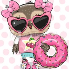 Схема вышивки «Совушка»