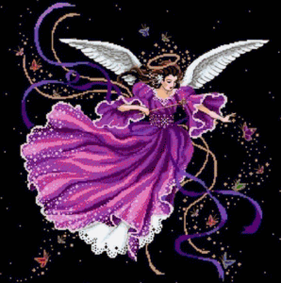 Evening Angel of Spring - angel - предпросмотр