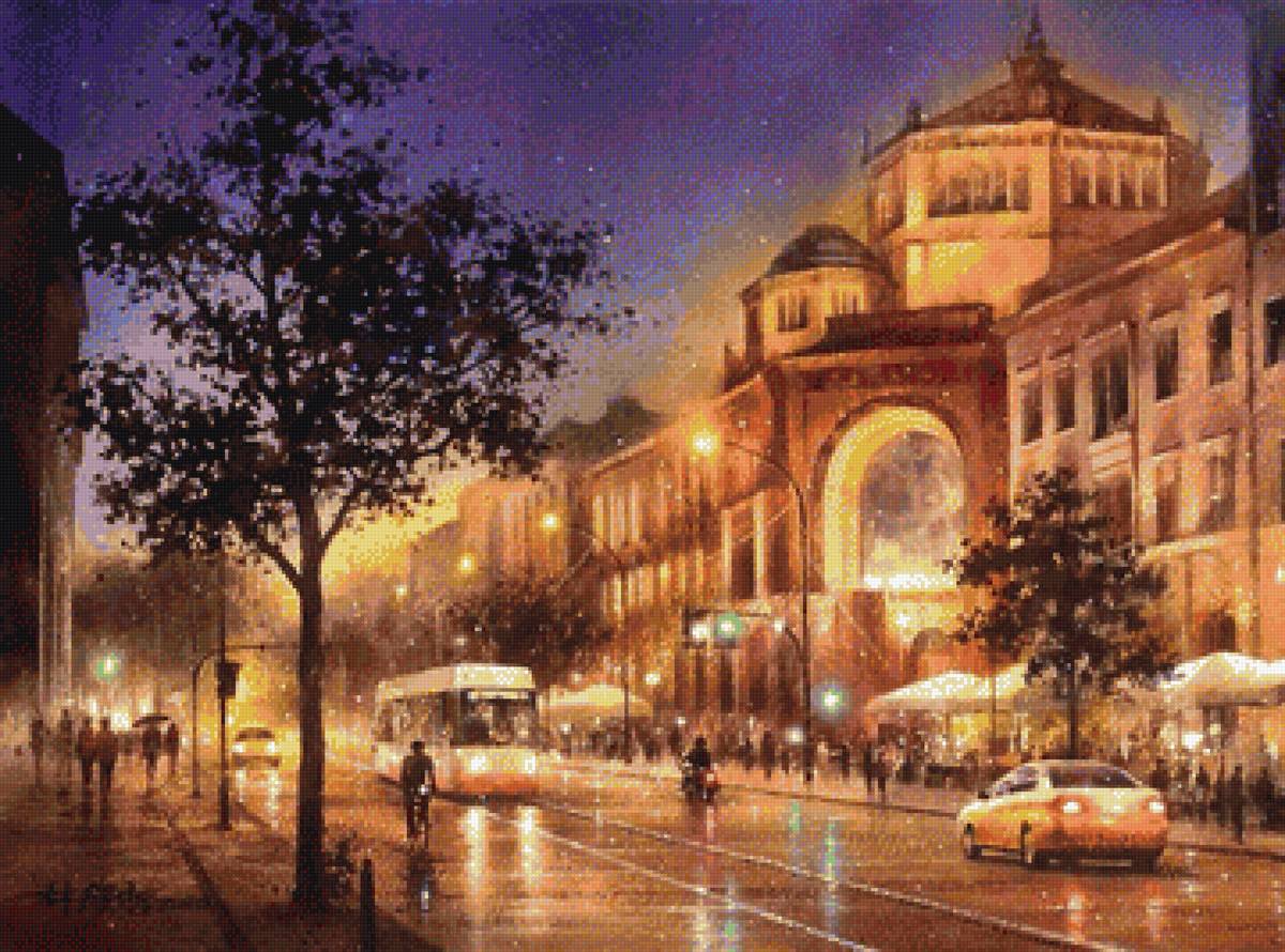 №2275543 - пнк, ночной город - предпросмотр