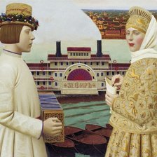 Схема вышивки «Русь»