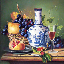 Схема вышивки «Натюрморт.»