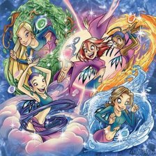 Схема вышивки «Чародейки 1»