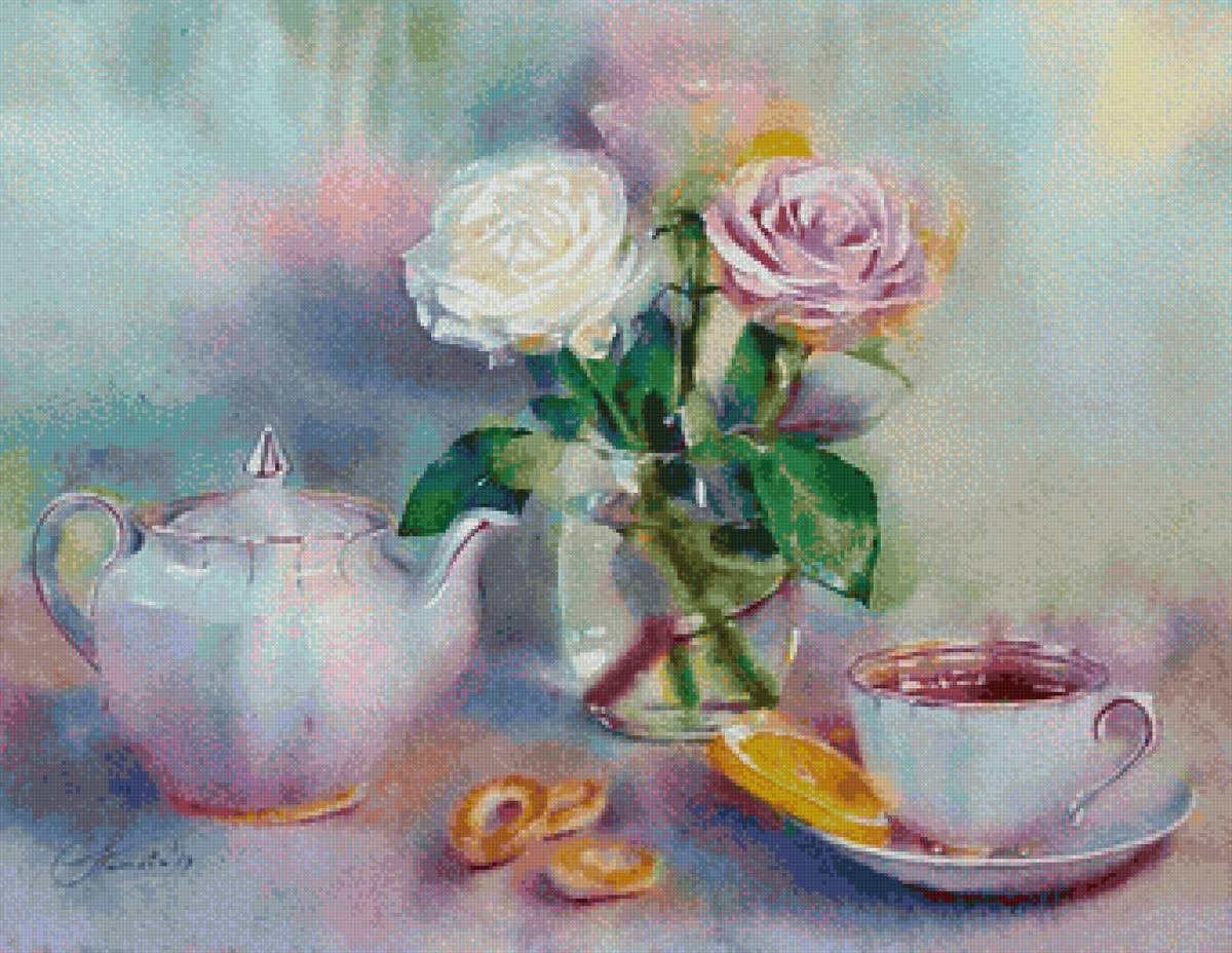 №2276173 - пнк, акварель, цветы - предпросмотр