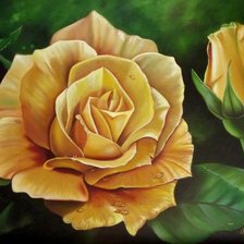 Схема вышивки «Роза»