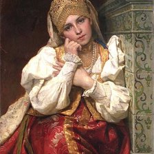 русская красавица