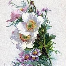 Схема вышивки «Цветы»