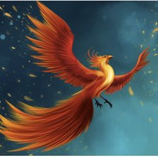 Схема вышивки «Феникс»